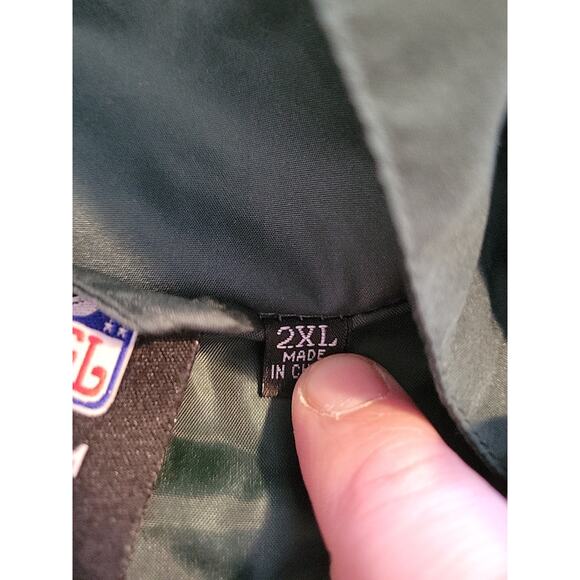 REEBOK GREEN BAY PACKERS JACKET MENS SIZE 2XL FULL ZIP ZIPPER NWT - Picture 5 of 7